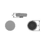 Gates Radiator Cap RC235