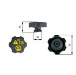 Gates Radiator Cap RC249