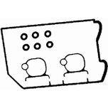 BGA Rocker Cover Gasket Right RK4370