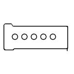 BGA Rocker Cover Gasket RK6332