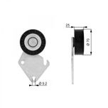 Gates Aux Belt Idler Pulley T36068