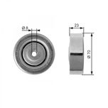 Gates Aux Belt Tensioner T36161