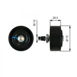 Gates Aux Belt Idler Pulley T36335