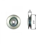 Gates Aux Belt Idler Pulley T36615