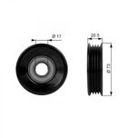 Gates Aux Belt Tensioner T38030