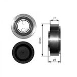 Gates Aux Belt Tensioner T38228