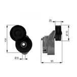 Gates Aux Belt Tensioner T38430