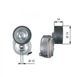 Gates Aux Belt Tensioner T38638