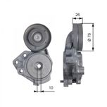 Gates Aux Belt Tensioner T39173