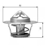 Gates Coolant Thermostat TH04182G1