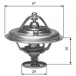 Gates Coolant Thermostat TH09180G1