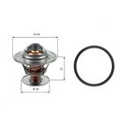 Gates Coolant Thermostat TH13684G1