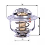 Gates Coolant Thermostat TH43880G1