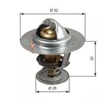 Gates Coolant Thermostat TH50292G1