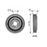 Gates Crankshaft Pulley (TVD) TVD1032
