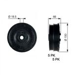 Gates Crankshaft Pulley (TVD) TVD1068