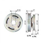 Gates Crankshaft Pulley (TVD) TVD1075