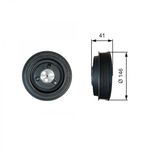 Gates Crankshaft Pulley (TVD) TVD1134