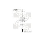 BGA Inlet Valve V998914