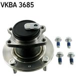 SKF Wheel Bearing Kit Rear VKBA3685
