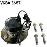 SKF Wheel Bearing Kit Front VKBA3687
