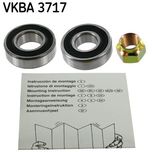 SKF Wheel Bearing Kit Rear VKBA3717