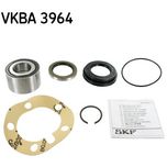 SKF Wheel Bearing Kit Rear VKBA3964