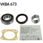 SKF Wheel Bearing Kit Rear VKBA673