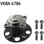 SKF Wheel Bearing Kit Rear VKBA6786
