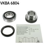 SKF Wheel Bearing Kit Rear VKBA6804