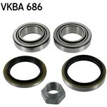 SKF Wheel Bearing Kit Front VKBA686