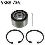 SKF Wheel Bearing Kit Front VKBA736