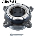 SKF Wheel Bearing Kit Front VKBA7451