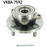 SKF Wheel Bearing Kit Front VKBA7592