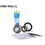 SKF Wheel Bearing Kit Front VKBA9046CL