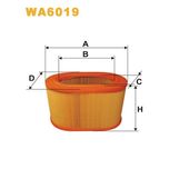Wix Filters Air Filter WA6019