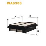 Wix Filters Air Filter WA6306