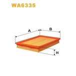 Wix Filters Air Filter WA6335