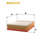 Wix Filters Air Filter WA6343