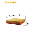 Wix Filters Air Filter WA6589