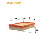 Wix Filters Air Filter WA6652