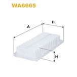 Wix Filters Air Filter WA6665