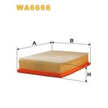 Wix Filters Air Filter WA6666