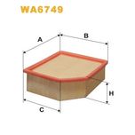 Wix Filters Air Filter WA6749