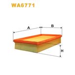 Wix Filters Air Filter WA6771