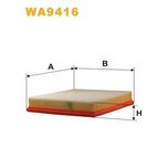 Wix Filters Air Filter WA9416