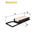 Wix Filters Air Filter WA9423