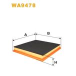 Wix Filters Air Filter WA9478