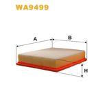 Wix Filters Air Filter WA9499