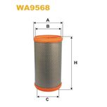 Wix Filters Air Filter WA9568